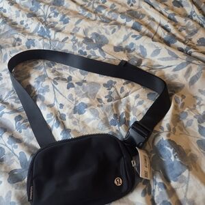 lululemon athletica Midnight Black Mini Bag Adjustable Strap